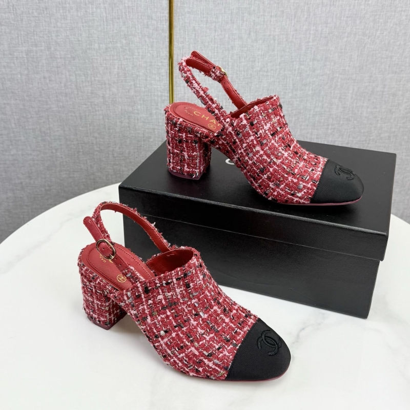Ch**el heeled shoes